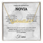 Para Mi Hermosa Novia | Nombre Personalizado Con Corazón