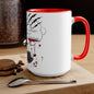 Whatever You Do, Don't Fall Asleep Mug, Freddy Krueger, Two-Tone Coffee Mugs, Halloween Mug, Fall Coffee Mug, Autumn Mug, Best Friend Gift, Spooky Love, Cocoa Mug