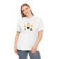 Woof, Glup, Meow Shirt, Unisex Heavy Cotton Tee, Halloween Hoodie, Cute Halloween Gifts