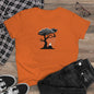 Ghost Cat Calling The Witch From The Tree Midweight Cotton Tee, Halloween Hoodie, Cute Halloween Gifts