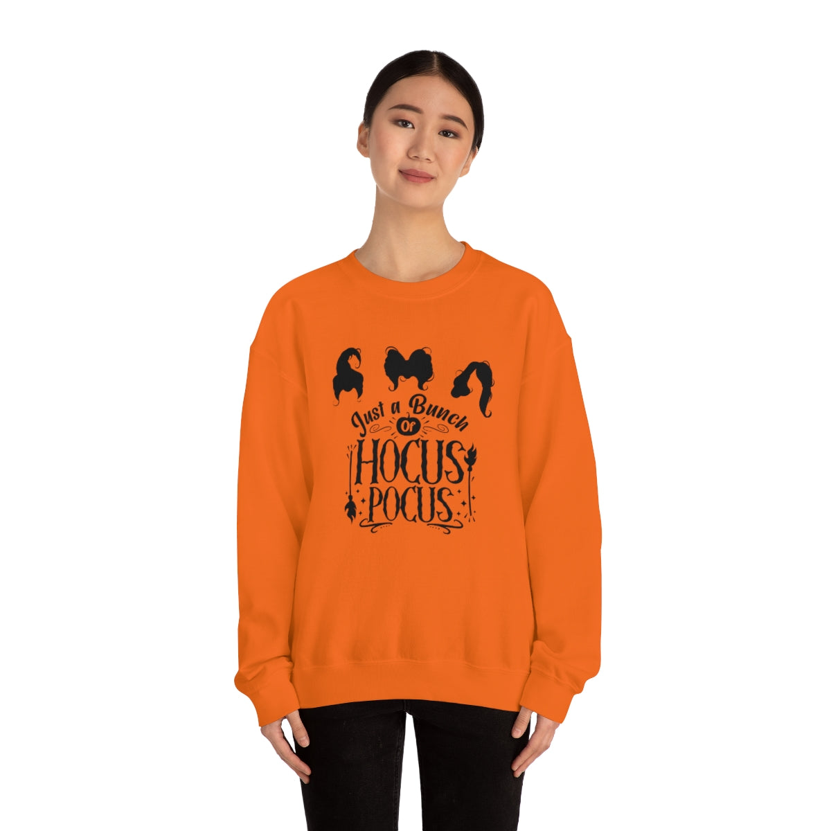 Hocus Pocus Sweatshirt, Unisex Crewneck Sweatshirt, Sanderson Sisters Sweatshirt, Halloween Party Shirts, Halloween Outfit,Spooky Hoodie