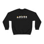 Mini Ghosts Crewneck Sweatshirt, Unisex Heavy Blend, Halloween Hoodie, Cute Halloween Gifts