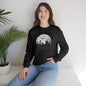 Skulls Talking In The Grave Crewneck Sweatshirt, Unisex Heavy Blend, Halloween Hoodie, Cute Halloween Gifts