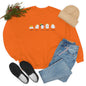Mini Ghosts Crewneck Sweatshirt, Unisex Heavy Blend, Halloween Hoodie, Cute Halloween Gifts