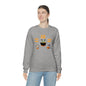 Woof, Glup, Meow Crewneck Sweatshirt, Unisex Heavy Blend, Halloween Hoodie, Cute Halloween Gifts