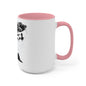 Ghost Cat Calling The Witch From The Tree Mug, Two-Tone Coffee Mugs, Halloween Mug, Fall Coffee Mug, Autumn Mug, Best Friend Gift, Spooky Love, Cocoa Mug