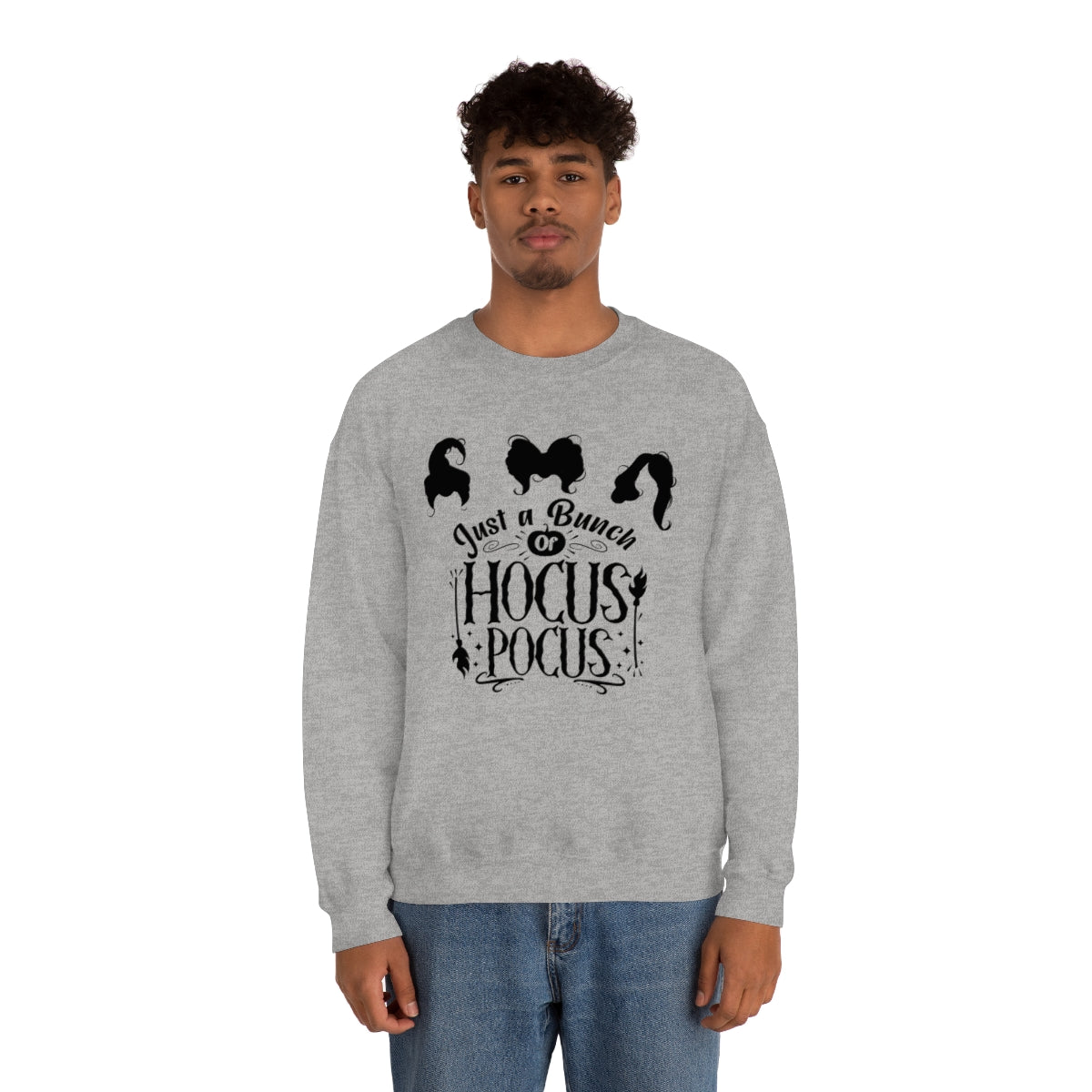 Hocus Pocus Sweatshirt, Unisex Crewneck Sweatshirt, Sanderson Sisters Sweatshirt, Halloween Party Shirts, Halloween Outfit,Spooky Hoodie