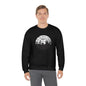 Skulls Talking In The Grave Crewneck Sweatshirt, Unisex Heavy Blend, Halloween Hoodie, Cute Halloween Gifts