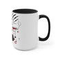 Whatever You Do, Don't Fall Asleep Mug, Freddy Krueger, Two-Tone Coffee Mugs, Halloween Mug, Fall Coffee Mug, Autumn Mug, Best Friend Gift, Spooky Love, Cocoa Mug