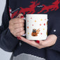 Little Cat with Pumpkin Coffee Mug, Halloween Mug, Cat with Pumpkin Coffee Cup, Fall Coffee Mug, Autumn Mug, Best Friend Gift, Spooky Love, Cocoa Mug