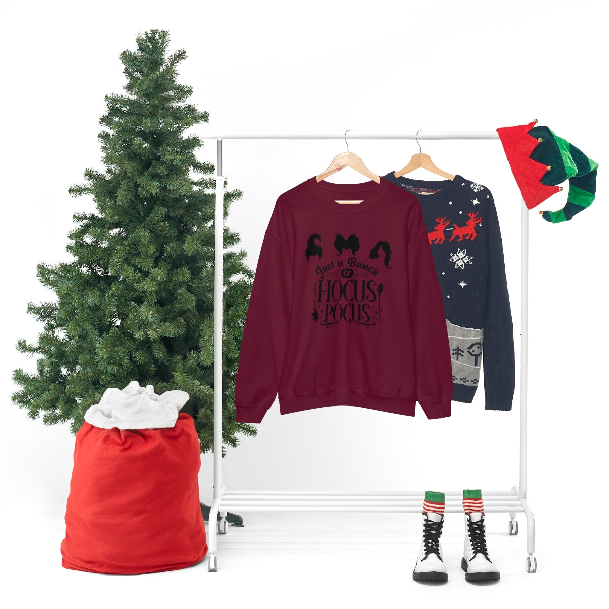 Hocus Pocus Sweatshirt, Unisex Crewneck Sweatshirt, Sanderson Sisters Sweatshirt, Halloween Party Shirts, Halloween Outfit,Spooky Hoodie