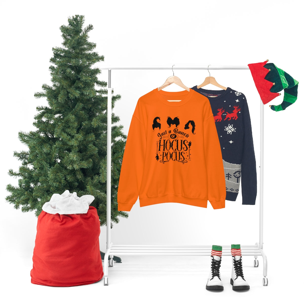 Hocus Pocus Sweatshirt, Unisex Crewneck Sweatshirt, Sanderson Sisters Sweatshirt, Halloween Party Shirts, Halloween Outfit,Spooky Hoodie