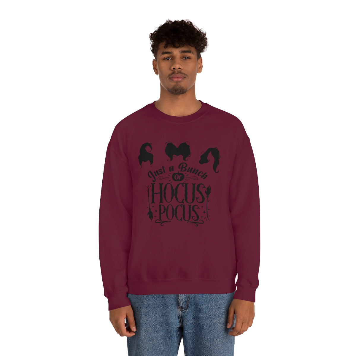 Hocus Pocus Sweatshirt, Unisex Crewneck Sweatshirt, Sanderson Sisters Sweatshirt, Halloween Party Shirts, Halloween Outfit,Spooky Hoodie