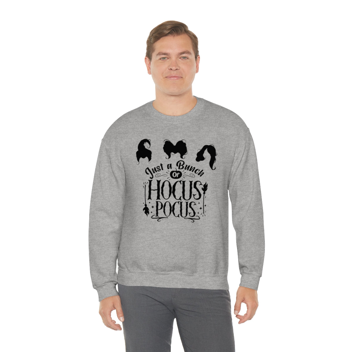 Hocus Pocus Sweatshirt, Unisex Crewneck Sweatshirt, Sanderson Sisters Sweatshirt, Halloween Party Shirts, Halloween Outfit,Spooky Hoodie
