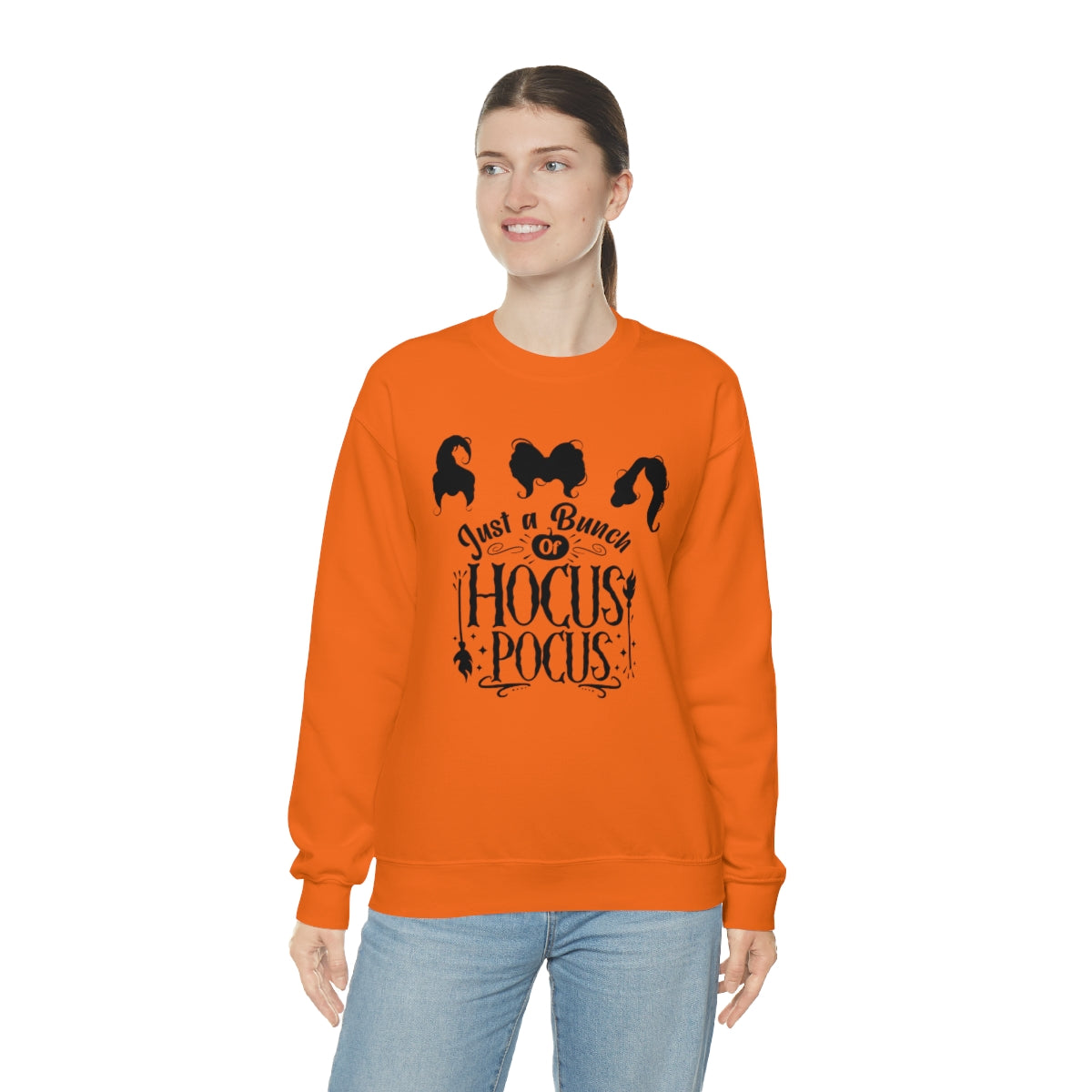 Hocus Pocus Sweatshirt, Unisex Crewneck Sweatshirt, Sanderson Sisters Sweatshirt, Halloween Party Shirts, Halloween Outfit,Spooky Hoodie