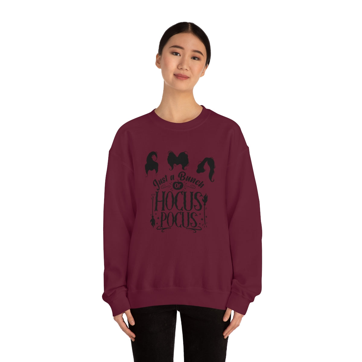 Hocus Pocus Sweatshirt, Unisex Crewneck Sweatshirt, Sanderson Sisters Sweatshirt, Halloween Party Shirts, Halloween Outfit,Spooky Hoodie