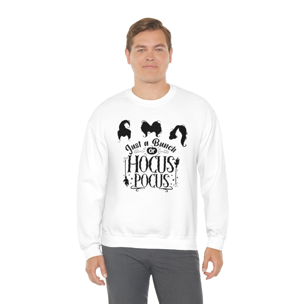 Hocus Pocus Sweatshirt, Unisex Crewneck Sweatshirt, Sanderson Sisters Sweatshirt, Halloween Party Shirts, Halloween Outfit,Spooky Hoodie