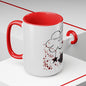 Whatever You Do, Don't Fall Asleep Mug, Freddy Krueger, Two-Tone Coffee Mugs, Halloween Mug, Fall Coffee Mug, Autumn Mug, Best Friend Gift, Spooky Love, Cocoa Mug