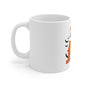Dogs Hiding In Pumpkins Coffee Mug, Halloween Mug, Fall Coffee Mug, Autumn Mug, Best Friend Gift, Spooky Love, Cocoa Mug