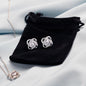To My Girlfriend | Love Knot Earring And Necklace