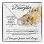 To My Daughter | Perfect Pair Necklace