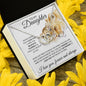 To My Daughter | Perfect Pair Necklace