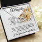 To My Daughter | Perfect Pair Necklace