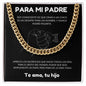 Para Mi Padre | Cadena De Eslabones Cubano