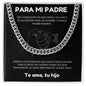 Para Mi Padre | Cadena De Eslabones Cubano