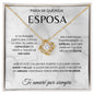 Para Mi Querida Esposa | Love Knot