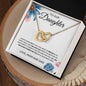 To Our Daughter | Interlocking Hearts Necklace