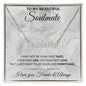 To My Beautiful Soulmate | Custom Name Necklace