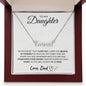 To My Daughter | Personalized Name Necklace