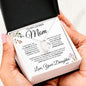 To My Loving Mom | Forever Love Necklace