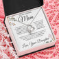 To My Loving Mom | Forever Love Necklace