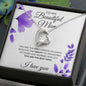 To My Beautiful Mom | Forever Love Necklace