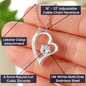 To My Loving Mom | Forever Love Necklace