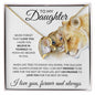 To My Daughter | This Old Lion Will Always Stand By You