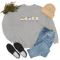 Mini Ghosts Crewneck Sweatshirt, Unisex Heavy Blend, Halloween Hoodie, Cute Halloween Gifts