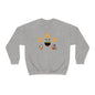 Woof, Glup, Meow Crewneck Sweatshirt, Unisex Heavy Blend, Halloween Hoodie, Cute Halloween Gifts
