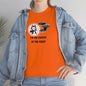 Vampire Wolfdog Under The Moon Shirt, Unisex Heavy Cotton Tee, Halloween Hoodie, Cute Halloween Gifts