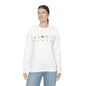 Mini Ghosts Crewneck Sweatshirt, Unisex Heavy Blend, Halloween Hoodie, Cute Halloween Gifts