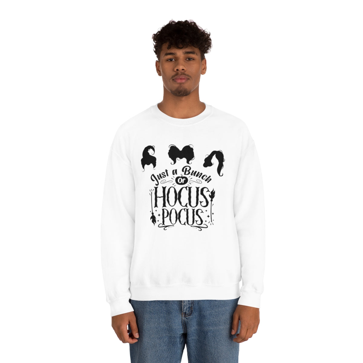 Hocus Pocus Sweatshirt, Unisex Crewneck Sweatshirt, Sanderson Sisters Sweatshirt, Halloween Party Shirts, Halloween Outfit,Spooky Hoodie