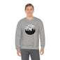 Skulls Talking In The Grave Crewneck Sweatshirt, Unisex Heavy Blend, Halloween Hoodie, Cute Halloween Gifts