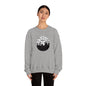 Skulls Talking In The Grave Crewneck Sweatshirt, Unisex Heavy Blend, Halloween Hoodie, Cute Halloween Gifts