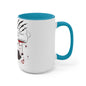 Whatever You Do, Don't Fall Asleep Mug, Freddy Krueger, Two-Tone Coffee Mugs, Halloween Mug, Fall Coffee Mug, Autumn Mug, Best Friend Gift, Spooky Love, Cocoa Mug