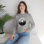 Skulls Talking In The Grave Crewneck Sweatshirt, Unisex Heavy Blend, Halloween Hoodie, Cute Halloween Gifts