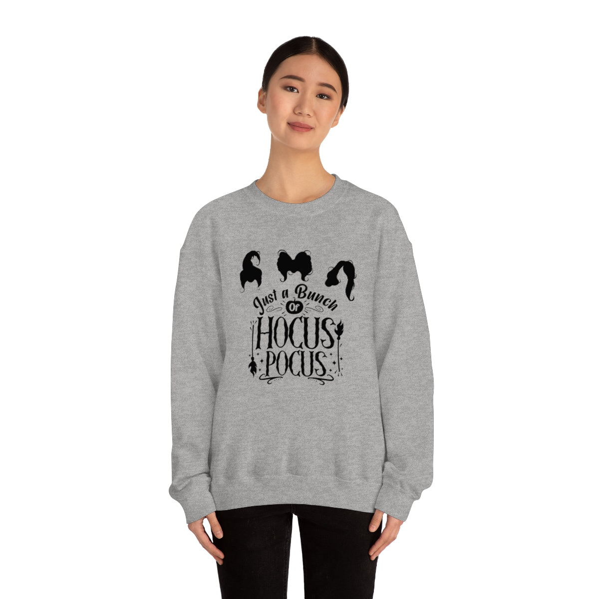 Hocus Pocus Sweatshirt, Unisex Crewneck Sweatshirt, Sanderson Sisters Sweatshirt, Halloween Party Shirts, Halloween Outfit,Spooky Hoodie