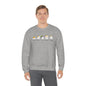 Mini Ghosts Crewneck Sweatshirt, Unisex Heavy Blend, Halloween Hoodie, Cute Halloween Gifts