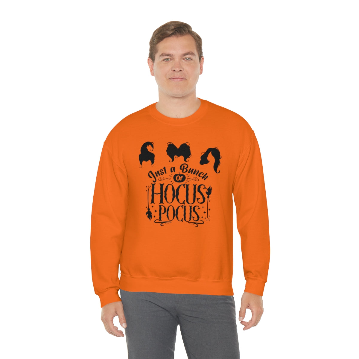 Hocus Pocus Sweatshirt, Unisex Crewneck Sweatshirt, Sanderson Sisters Sweatshirt, Halloween Party Shirts, Halloween Outfit,Spooky Hoodie